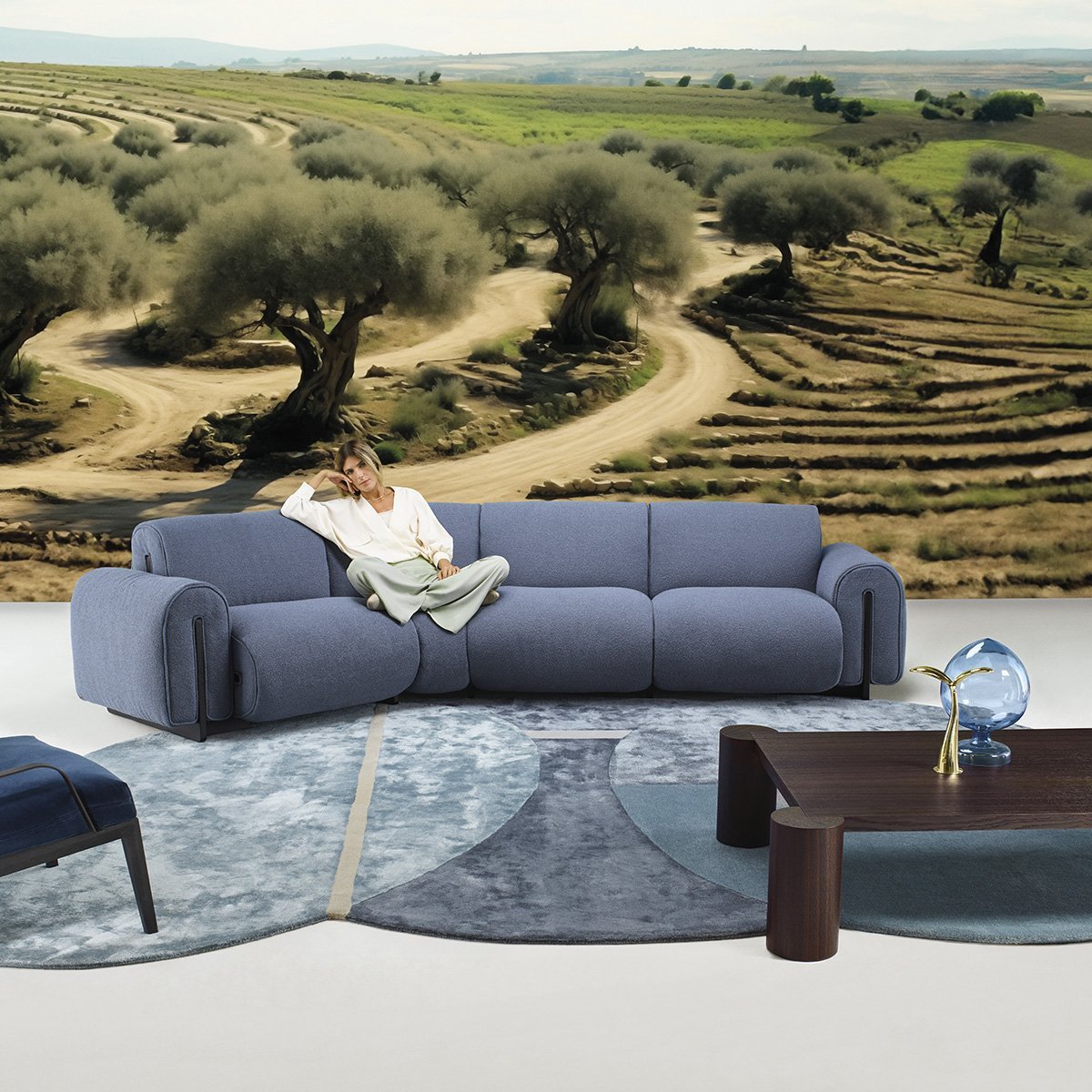 A elegância das cores na decoração: Natuzzi Italia aposta em estofados ...